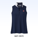 PETER MILLAR CHRISSIE SLEEVELESS ZIP POLO