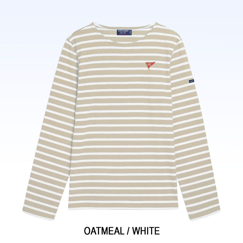 SAINT JAMES MINQUIERS MODERN UNISEX BRETON SHIRT