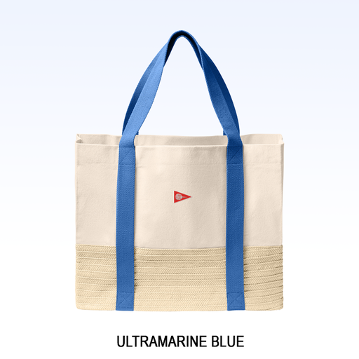 STRAW & CANVAS MARKET TOTE